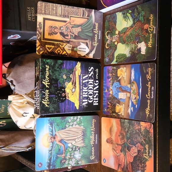 NEW AFRICAN GODDESS RISING Oracle ✨️ 44 Cards with brief details - Picture 2 of 7